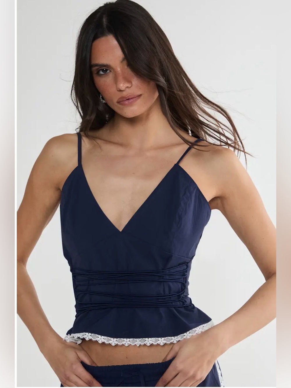 NastyGal
Nylon Strappy Top